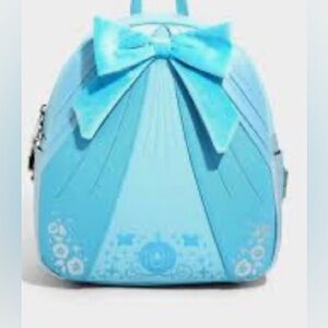 Loungefly Blue Backpack with Bow